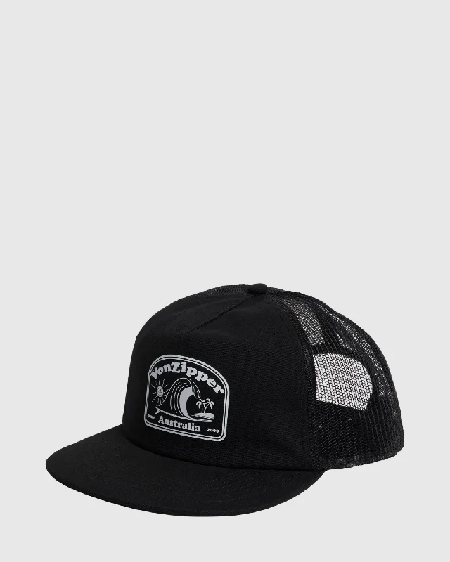 MENS SIMPLE LIFE TRUCKER CAP