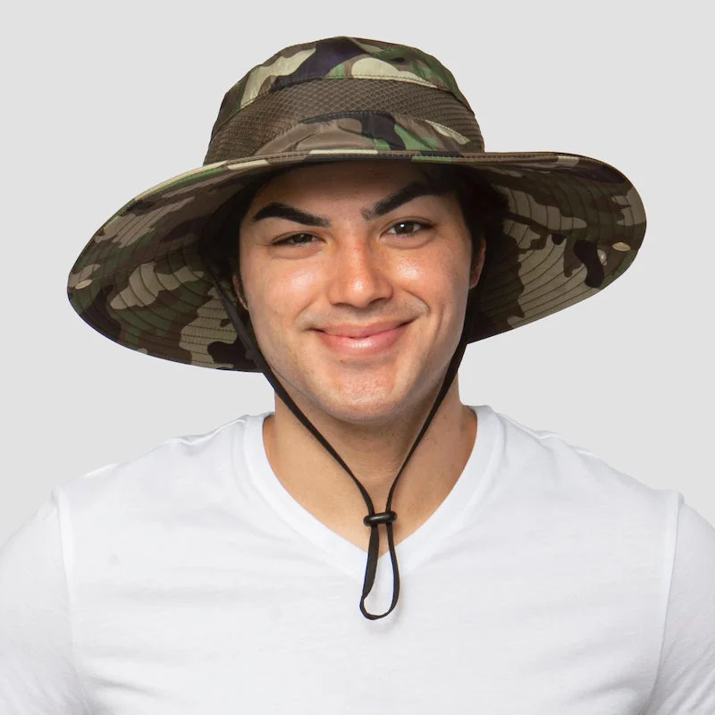 Camo UV Protection Sun Hat