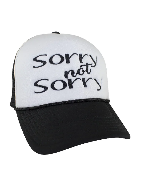 "Sorry not Sorry" Foam Trucker Hat