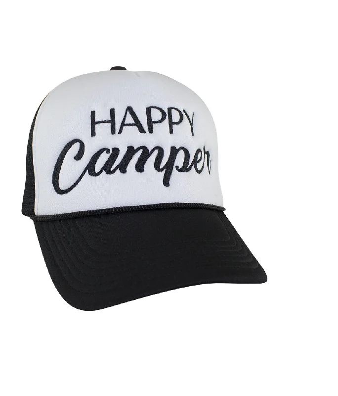 "Happy Camper" Foam Trucker Hat