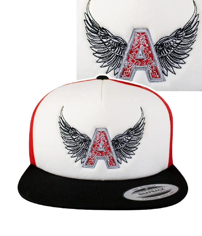 "Angel" Flatbill Foam Trucker Hat