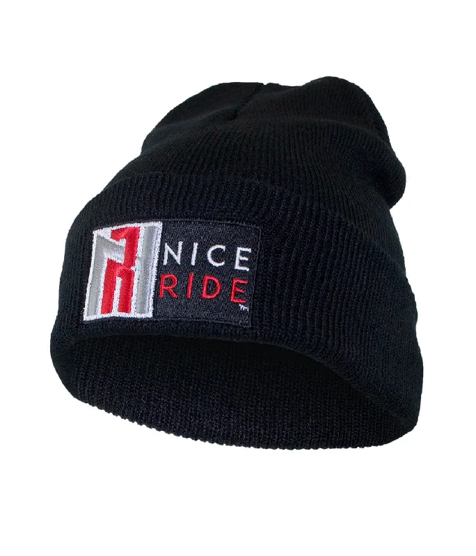 "N-R Red" Cuff Beanie