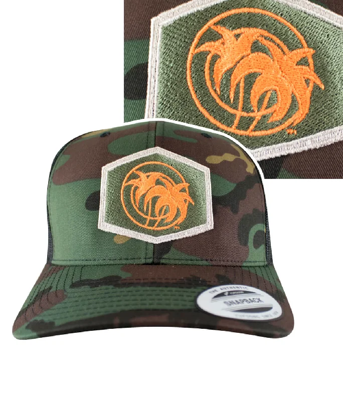 "Palm Socket" Retro Trucker Hat