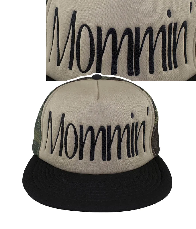 "Mommin'' Camo Foam Trucker Hat