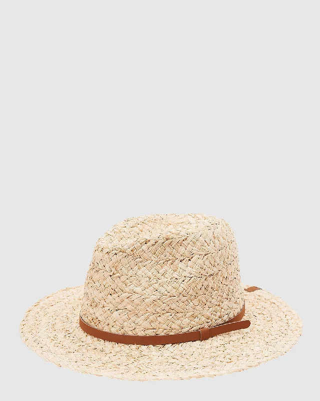 Mens Stay GraShort Sleevey Straw Sun Hat