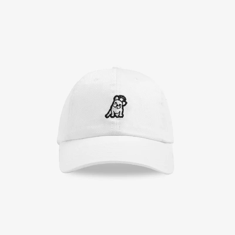 Classic Dad Cap in White