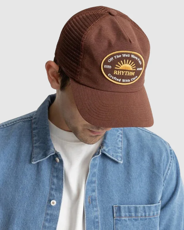 MENS WORN PATH TRUCKER CAP