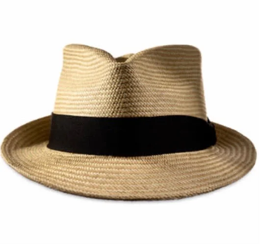 Truffaux Mr Natural Trilby Panama Natural Toquilla - 52cm Lucky Last!