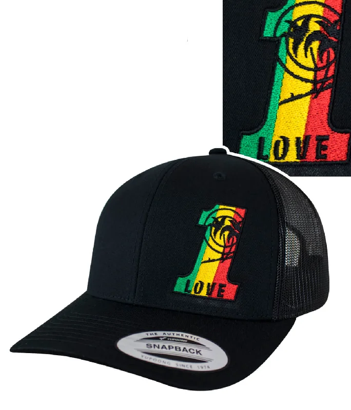 "1 LOVE" Retro Trucker Hat