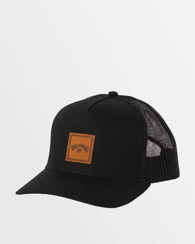 Mens Stacked Trucker Hat