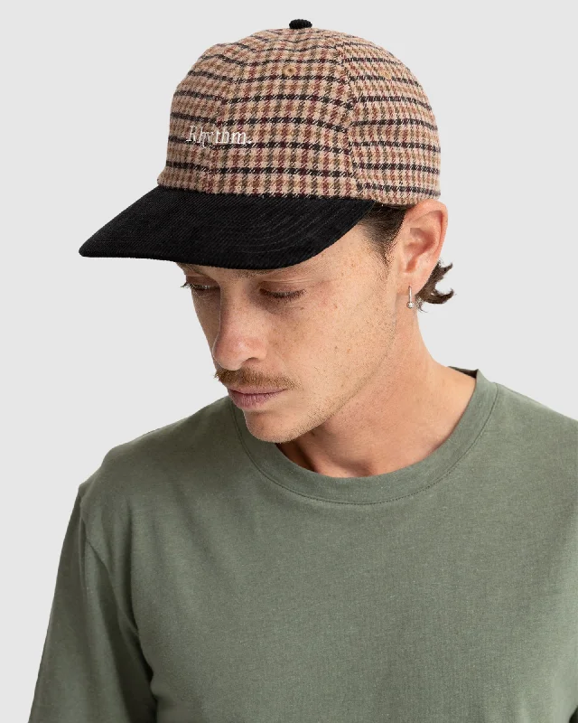 MENS ESSENTIAL CHECK CAP