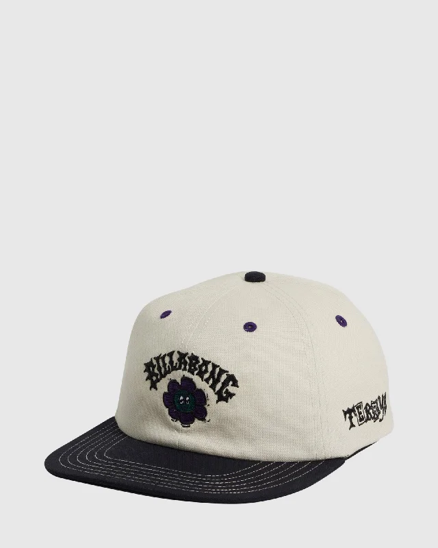 Mens Terrys Flower Snapback Cap