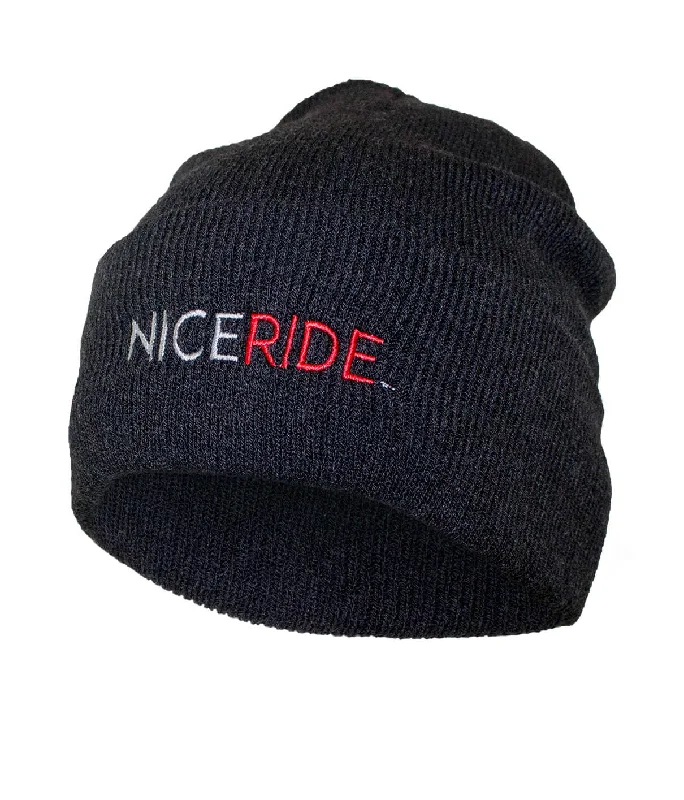 "NICERIDE" Cuff Beanie