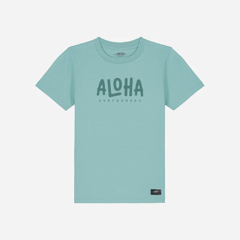 Aloha Kids Logo T-Shirt - Teal