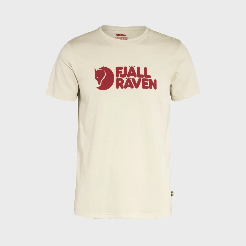 Fjallraven Mens Logo T-shirt - Chalk White