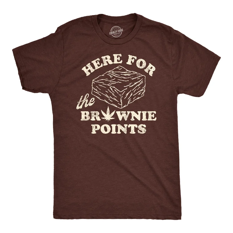 Here For The Brownie Points Men's T Shirt