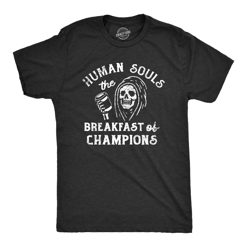 Human Souls The Breakfast Of Champions Men's T Shirt