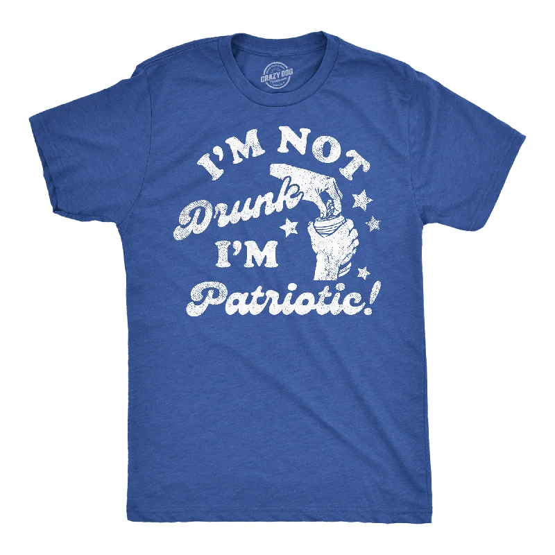 Im Not Drunk Im Patriotic Men's T Shirt