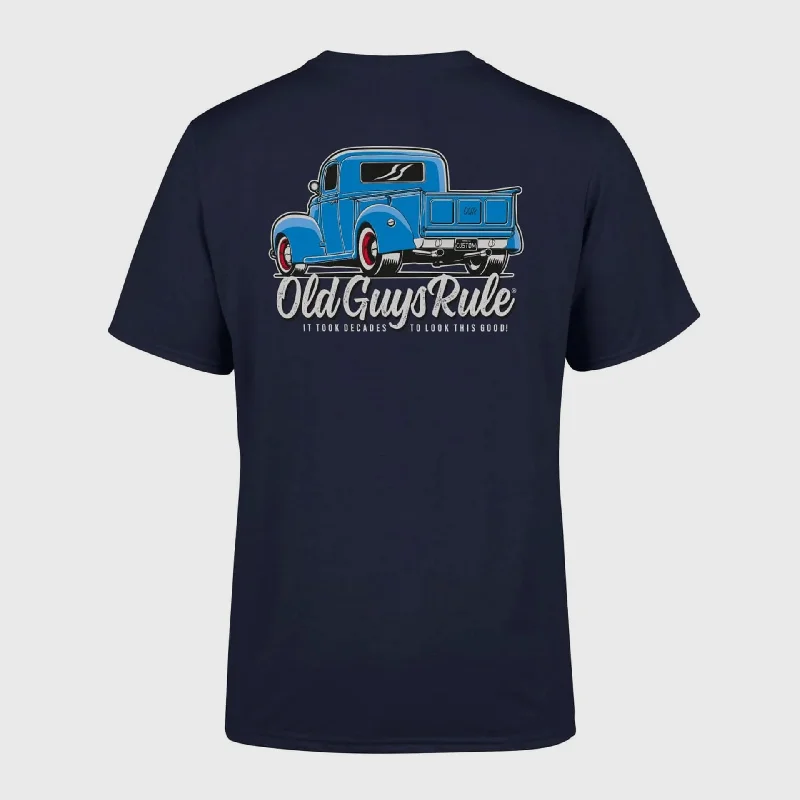 Old Guys Rule 'It Took Decades II' T-Shirt - Navy