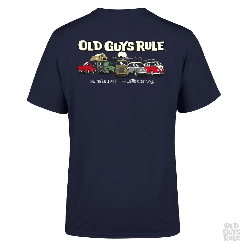 Old Guys Rule 'Parking Lot III' T-Shirt - Navy