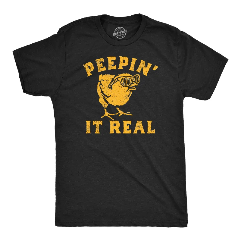 Peepin It Real Men's T Shirt