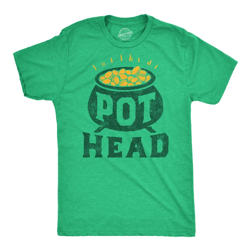 Pot Head St Pats Men's T Shirt