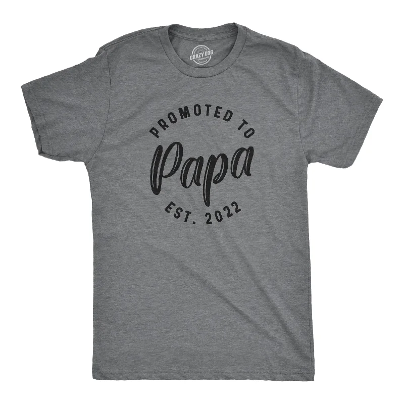 Promoted To Papa 2022 Men's T Shirt