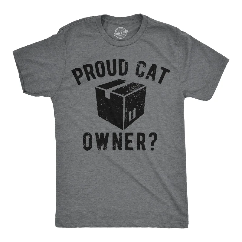 Proud Cat Owner Men's T Shirt