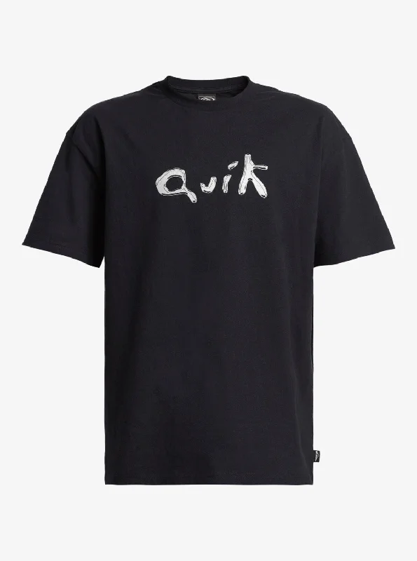 Quiksilver Mens Quik Liquid T-Shirt - Black