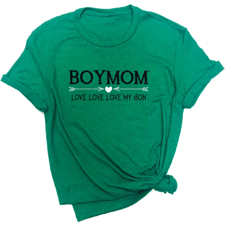 SINGULAR Love My SON - Heather GREEN Tee