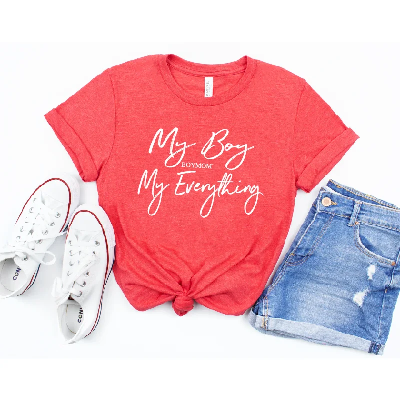 SINGULAR My Boy My Everything Red Tee