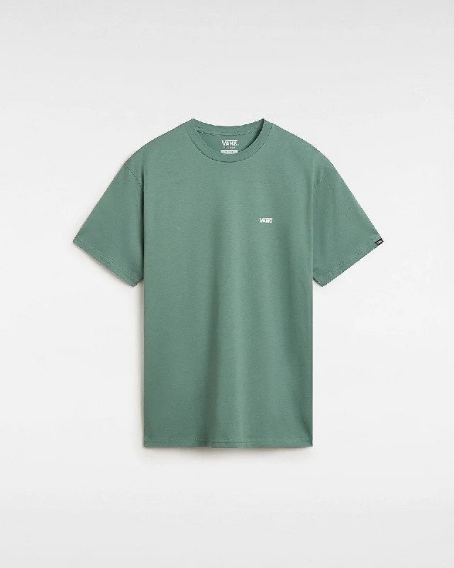 Vans Mens Left Chest Logo T-Shirt - Dark Forest