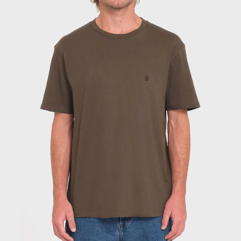 Volcom Mens Stone Blanks T-Shirt - Wren