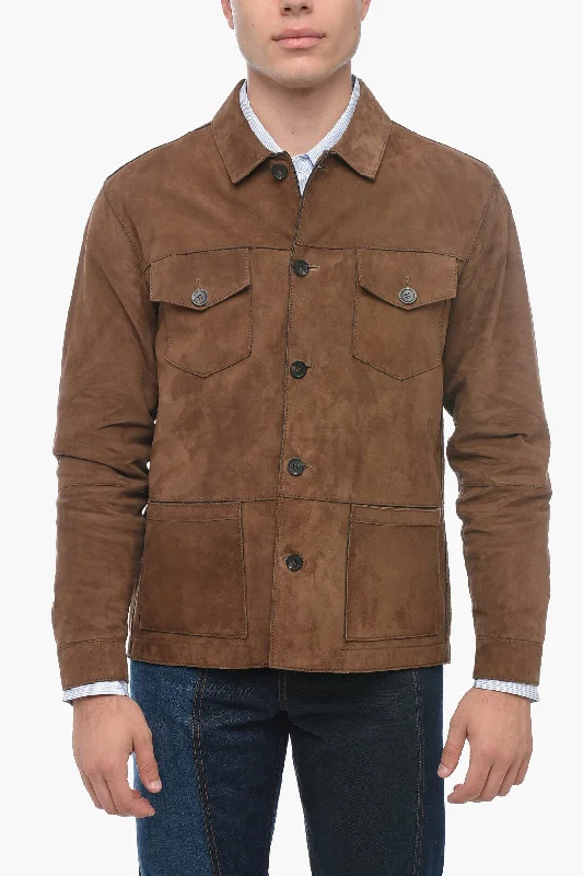 Altea Suede DERBY Jacket with Knitted Lining