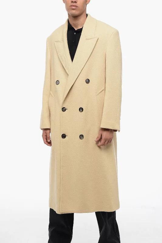 Ami Alexandre Mattiussi Wool Double-Breasted Coat