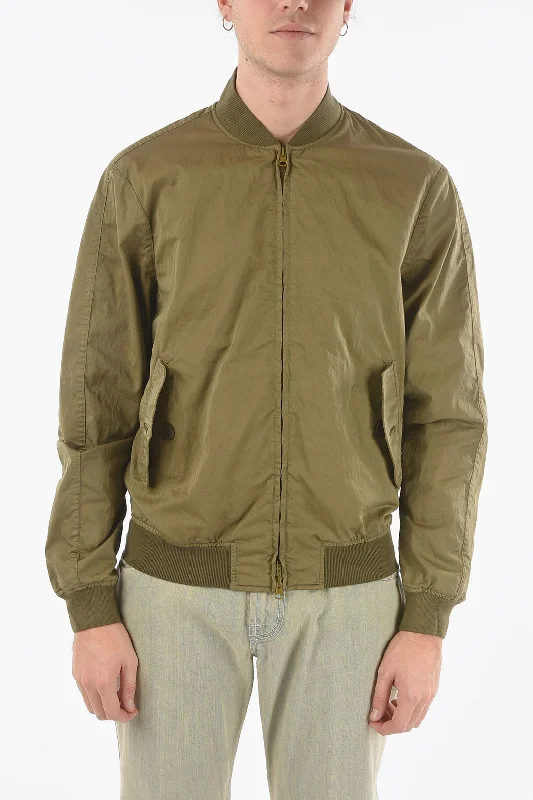 Corneliani CC COLLECTION Solid Color Waterproof Bomber