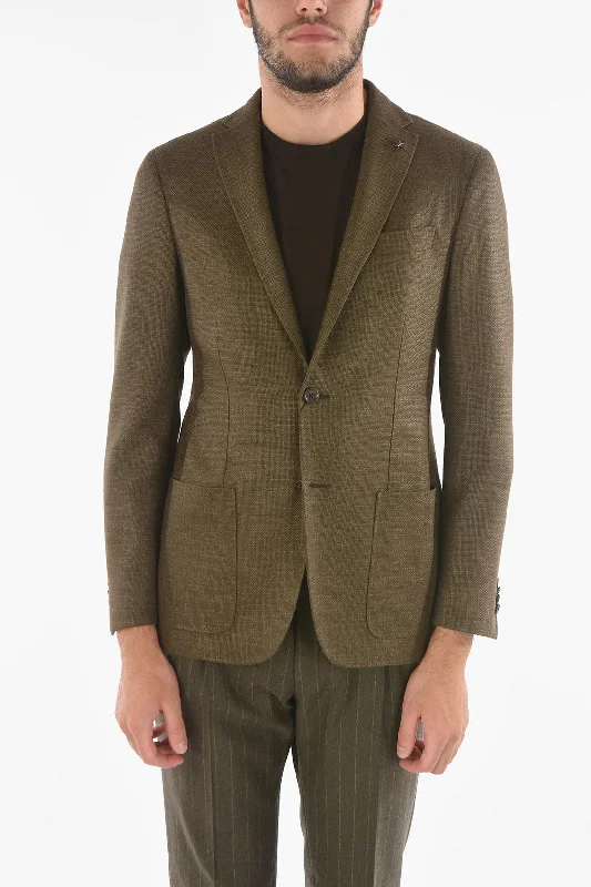 Corneliani CC COLLECTION Wool and Silk RIGHT Blazer