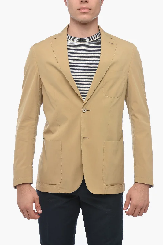 Corneliani ID Cotton and Silk Unlined Blazer