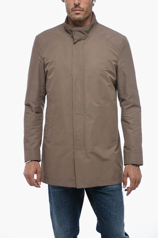 Corneliani ID Lightweight Jacket with Mandarin Collar