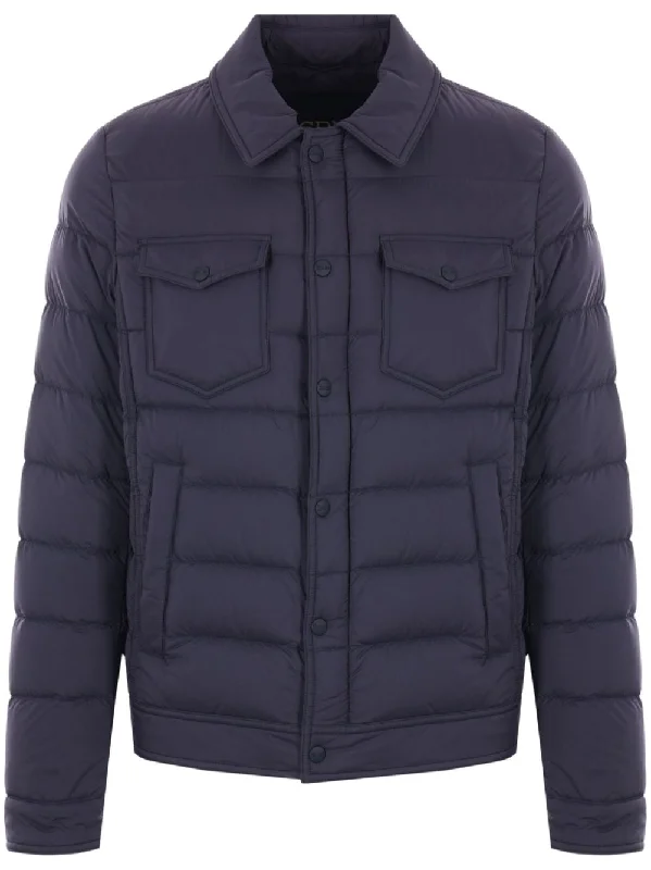 Herno Men's Coats blue