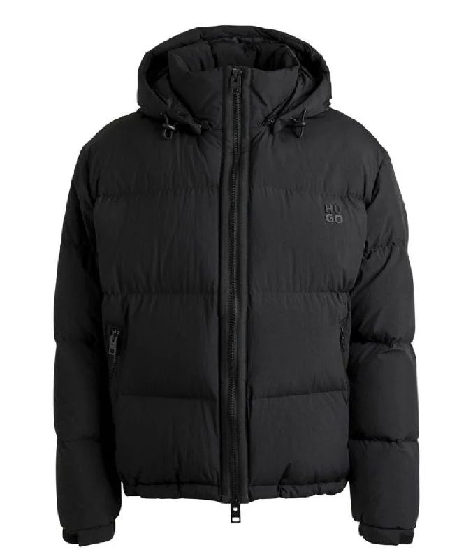 Hugo Men's Bironto 2441 Down Puffer Jacket, Black