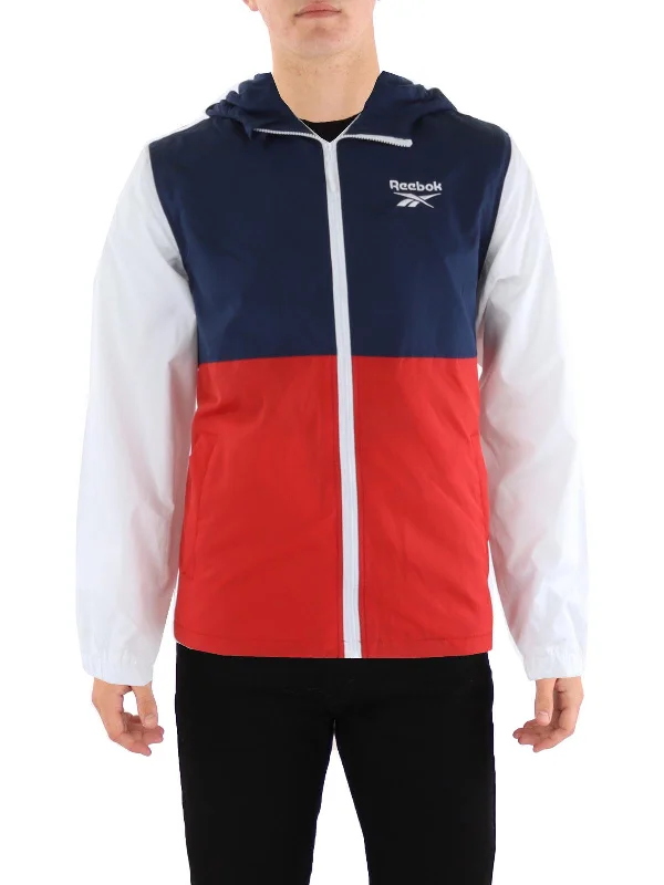 Mens Outdoor Athletic Windbreaker Jacket