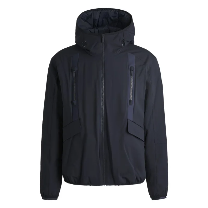 Water-repellent regular-fit jacket in performance twill