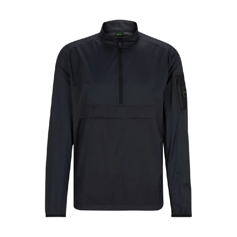 Water-repellent regular-fit windbreaker in ripstop fabric