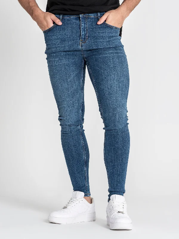 Dark Blue Core Skinny Jeans