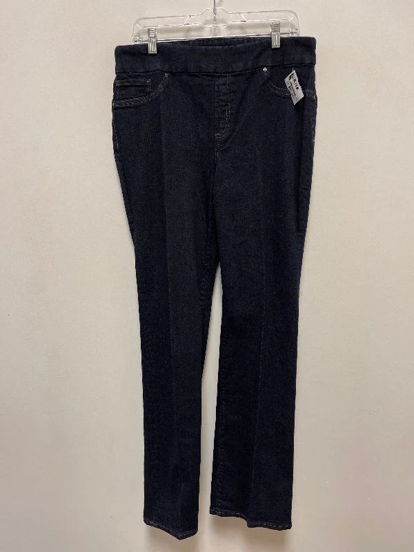 Jeans Boot Cut By Chicos In Blue Denim, Size: 12