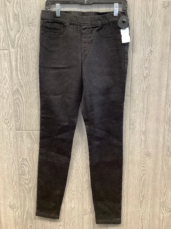 Jeans Jeggings By Clothes Mentor In Black Denim, Size: M