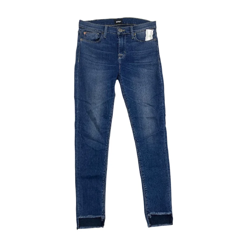 Jeans Skinny By Hudson In Blue Denim, Size: 6