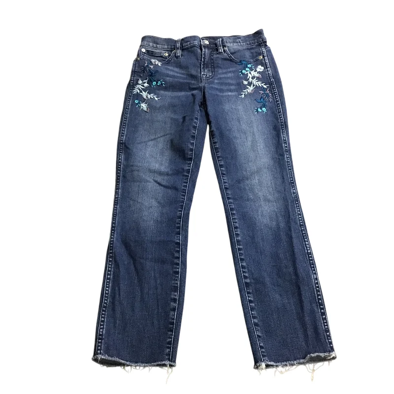 Jeans Skinny By J. Crew In Blue Denim, Size: 2