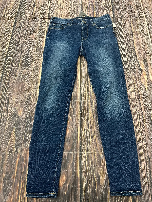 Jeans Skinny By Silver In Blue Denim, Size: 6